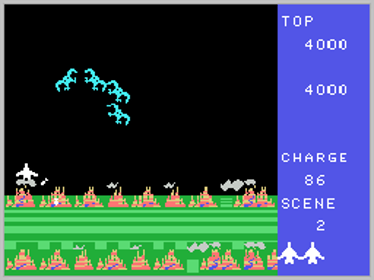Exerion - Screenshot - Gameplay (World) - 256x192