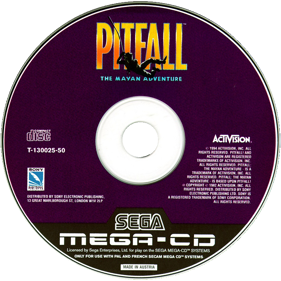 Pitfall: The Mayan Adventure - Disc (Europe) - 713x713