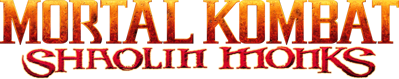Mortal Kombat: Shaolin Monks - Clear Logo (North America) - 2800x554