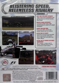 F1 2001 - Box - Back (Europe) - 1027x1425