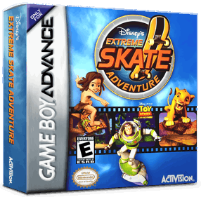 Disney's Extreme Skate Adventure - Box - 3D (North America) - 1016x998