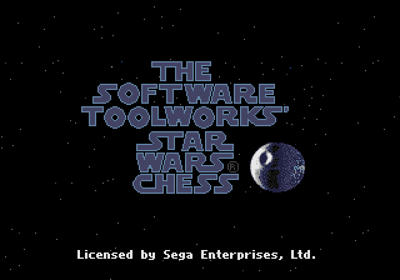 The Software Toolworks' Star Wars Chess - Screenshot - Game Title (World) - 640x448