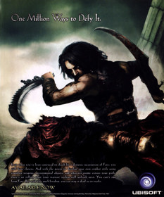 Prince of Persia: Warrior Within - Advertisement Flyer - Front (United States) - 1904x2290