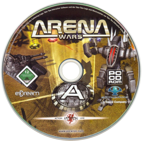 Arena Wars - Disc (Germany) - 806x800