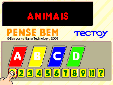 Pense Bem - Screenshot - Game Title (Brazil) - 320x240