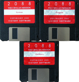 2088: The Cryllan Mission - Disc (North America) - 684x711