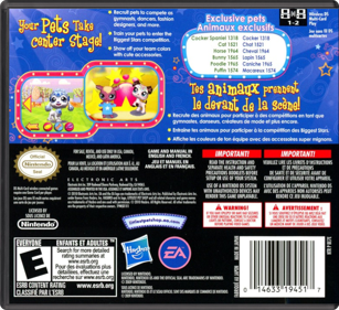 Littlest Pet Shop 3: Biggest Stars Blue Team - Box - Back - Reconstructed (North America) - 774x708