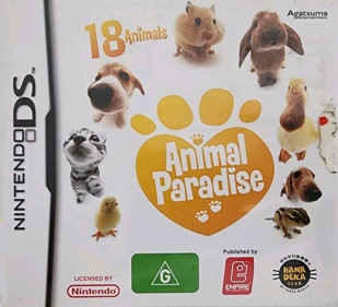 Animal Paradise - Box - Front (Australia) - 817x742