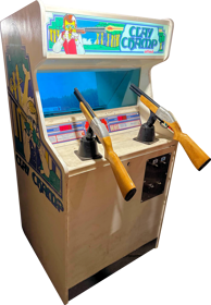 Clay Champ - Arcade - Cabinet (United States) - 1389x2005