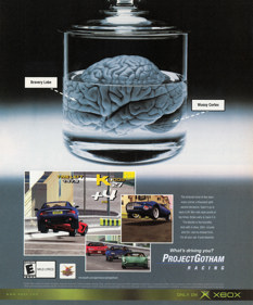 Project Gotham Racing - Advertisement Flyer - Front (United States) - 1827x2200