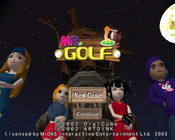 Mr. Golf - Screenshot - Game Title (World) - 640x512