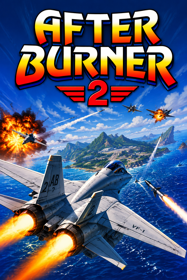 After Burner II - Fanart - Box - Front (World) - 1024x1536