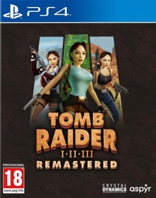 Tomb Raider I-III Remastered Starring Lara Croft - Box - Front (Europe) - 1060x1342