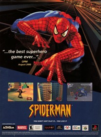 Spider-Man - Advertisement Flyer - Front (United States) - 1624x2200
