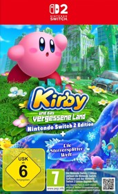 Kirby and the Forgotten Land: Nintendo Switch 2 Edition + Star-Crossed World - Box - Front (Germany) - 864x1415