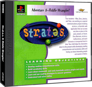 Str.at.e.s. 8: Riddle Wrangler! - Box - 3D (North America) - 1409x1330
