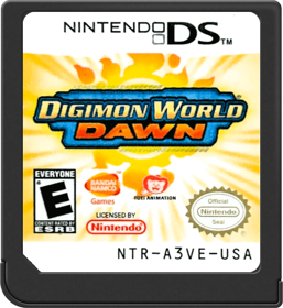 Digimon World Dawn - Cart - Front (North America) - 517x564