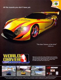 World Driver Championship - Advertisement Flyer - Front (North America) - 1600x2103