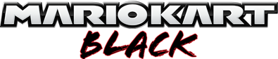 Mario Kart Black - Clear Logo (United States) - 1125x239