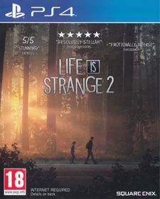 Life is Strange 2 - Box - Front (Europe) - 641x800