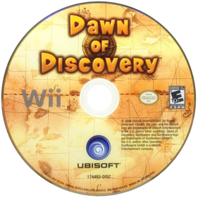 Dawn of Discovery - Disc (North America) - 1001x1000