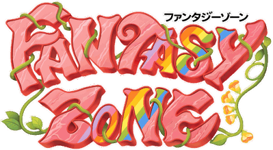 Fantasy Zone - Clear Logo (Japan) - 4500x2473