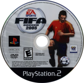 FIFA Soccer 2005 - Disc (North America) - 776x766