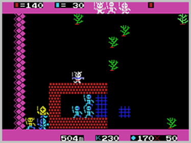 Bokosuka Wars - Screenshot - Gameplay (World) - 256x192