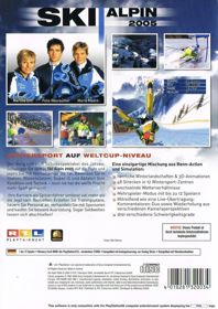 Ski Racing 2005 - Box - Back (Germany) - 800x1132