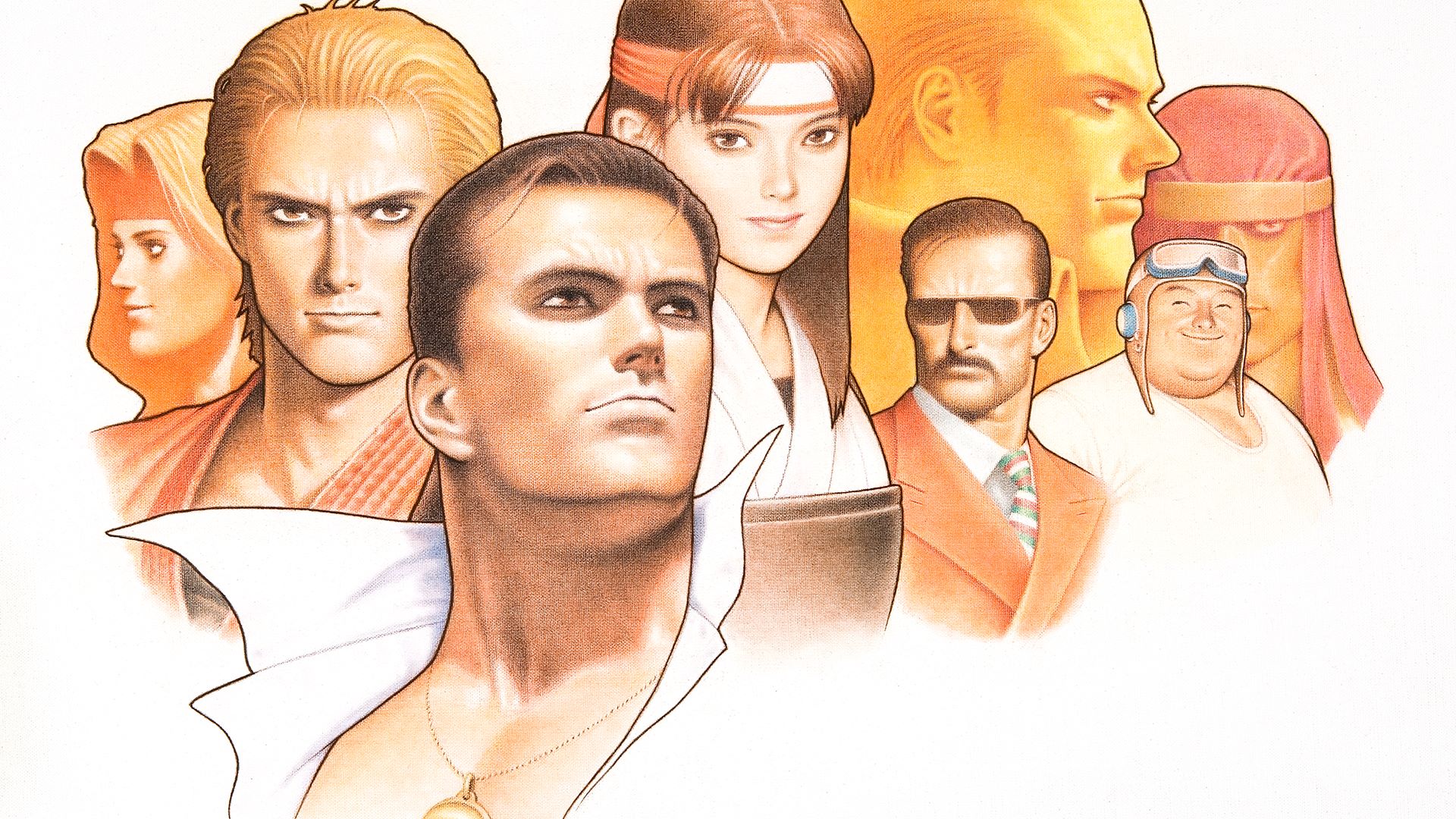 Illustration of Art of Fighting 3: The Path of the Warrior