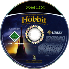 The Hobbit: The Prelude to the Lord of the Rings - Disc (Germany) - 750x749