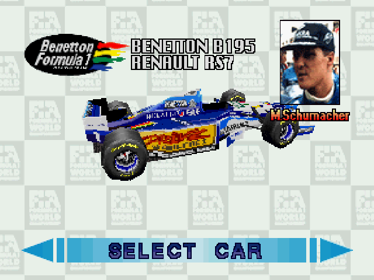 F1 Challenge - Screenshot - Game Select (North America) - 640x480