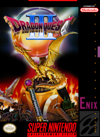 Dragon Quest III: Soshite Densetsu e... - Fanart - Box - Front (North America) - 1534x2100