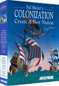 Sid Meier's Colonization - Box - 3D (United Kingdom) - 850x1244