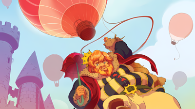 King & Balloon - Fanart - Background (Korea) - 1920x1080