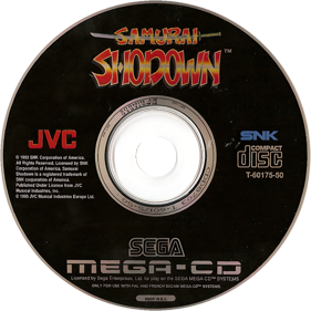 Samurai Shodown - Disc (Europe) - 1000x1000
