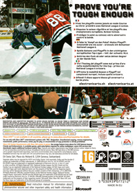 NHL 10 - Box - Back (Europe) - 3042x4290