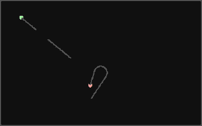 Zatacka - Screenshot - Gameplay (World) - 320x200