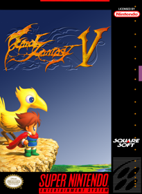 Final Fantasy V - Fanart - Box - Front (North America) - 1534x2100