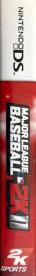 Major League Baseball 2K11 - Box - Spine (North America) - 178x1365