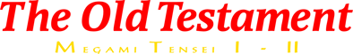 Kyuuyaku Megami Tensei: Megami Tensei I · II - Clear Logo (World) - 1940x300