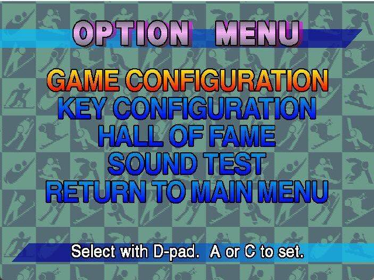 Winter Heat - Screenshot - Game Select (North America) - 640x480