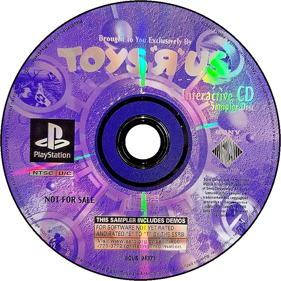 Toys R Us: Interactive CD Sampler Disc - Disc (North America) - 1000x1000