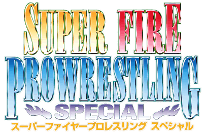 Super Fire Pro Wrestling Special - Clear Logo (Japan) - 4500x2925