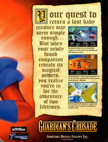 Guardian's Crusade - Advertisement Flyer - Front (United Kingdom) - 2445x3200