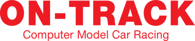 On-Track Computer Model Car Racing - Clear Logo (North America) - 2400x508