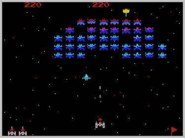 Galaxian - Screenshot - Gameplay (North America) - 256x192