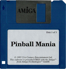 Pinball Mania - Disc (Europe) - 760x794