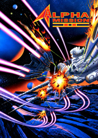 Alpha Mission II - Fanart - Box - Front (World) - 1800x2550