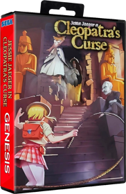 Jessie Jaeger in Cleopatra's Curse - Box - 3D (World) - 652x1004
